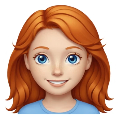 ginger girl sticker