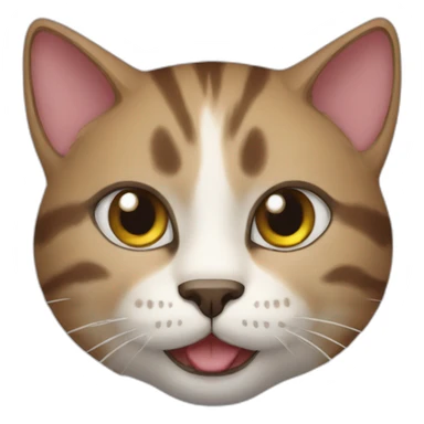 Tonkanese cat sticker