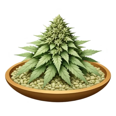 white color marijuana, no color sticker