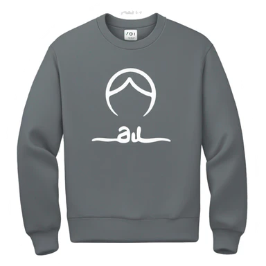 Alo yoga sweatshirt that says Alo on it sticker