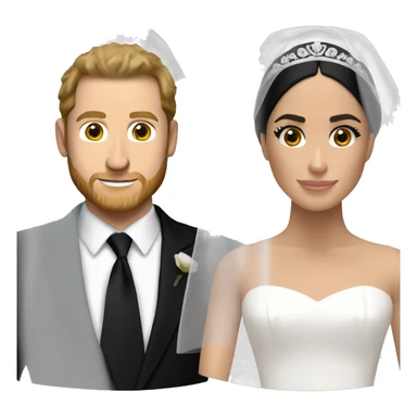 Meghan Markle bridal veil sticker