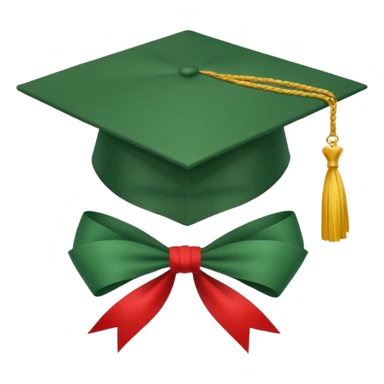 Corona d’alloro laurea  con nastro  sticker