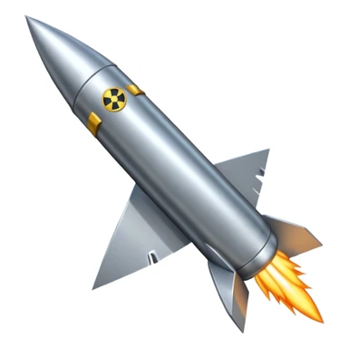 a nuclear-capable missile sticker