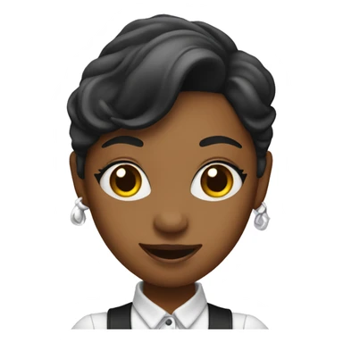 female tap dancer sticker