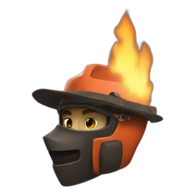 Pyro tf2 sticker