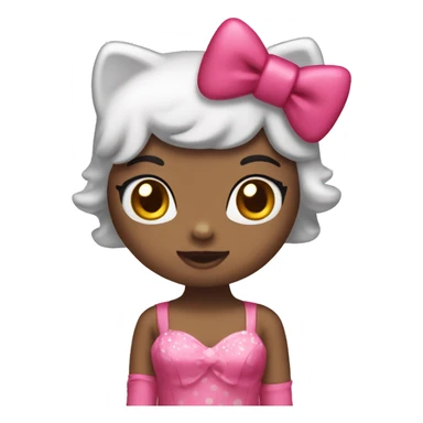 Hello kitty coquette  sticker