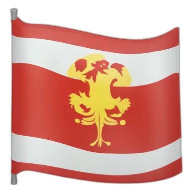 flag ossetia sticker