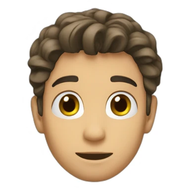 Nino col un cel sticker