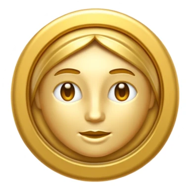 emoji of text "LUX" in times new roman font sticker
