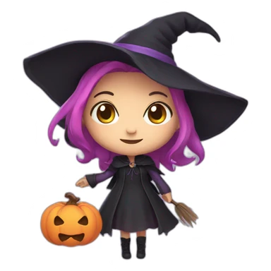 cute-witch sticker