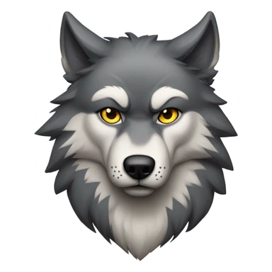 alpha wolf sticker