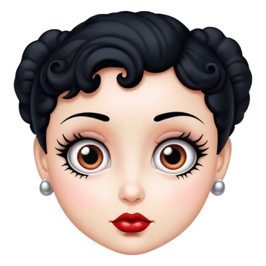 Betty boop sticker