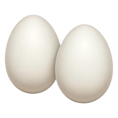two eggs @emoji sticker