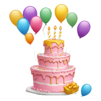 Happy birthday wordings sticker