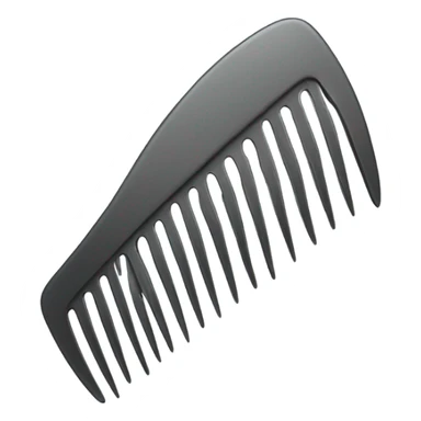 hair comb sticker