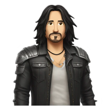 Johnny Silverhand sticker