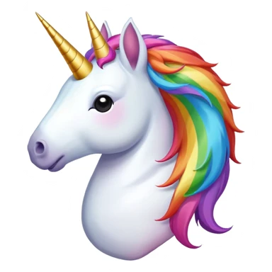A unicorn holding a nuke  sticker