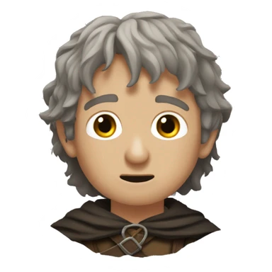 Frodo in mordor sticker