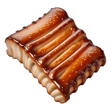 baby back spare ribs  sticker