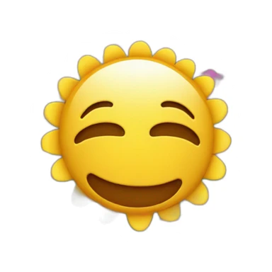 flowers in a field sticker