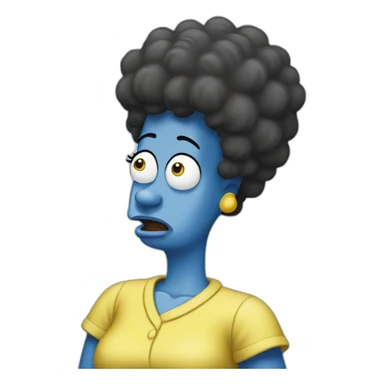 Marge-Simpson sticker