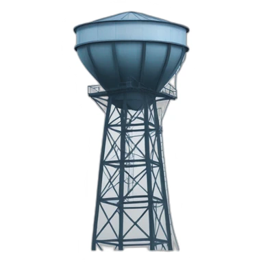 Underscores fishmonger water tower sticker
