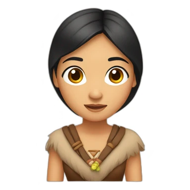 Pocahontas Asian sticker