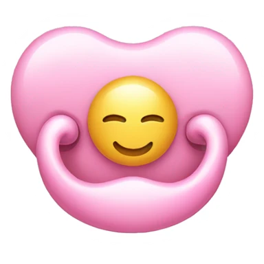 pacifier pink sticker