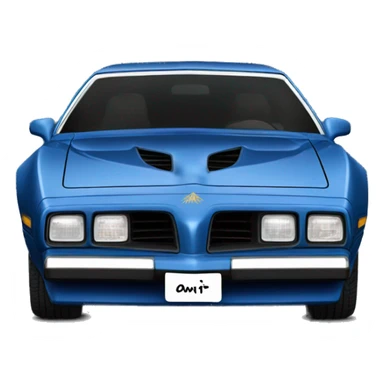 1979 Firebird Esprit in Nocturne Blue sticker