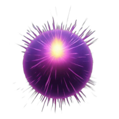 Gamma ray burst sticker