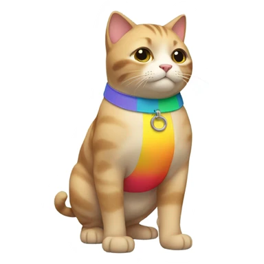 Cat wearing a Speedo  sticker
