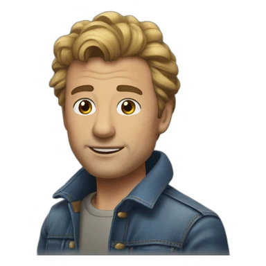 jean-claude-vandamne sticker