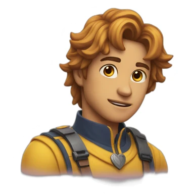 CORAZON AMARILLO  sticker