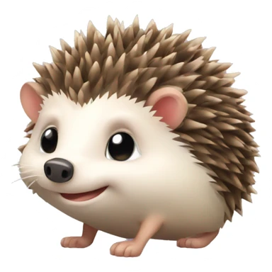 Cute hedgehog for Cryptocurrency sticker