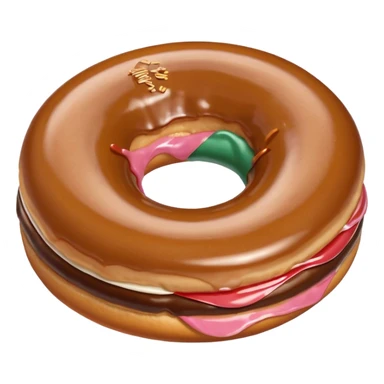 Krispy kreme glazed donut sticker