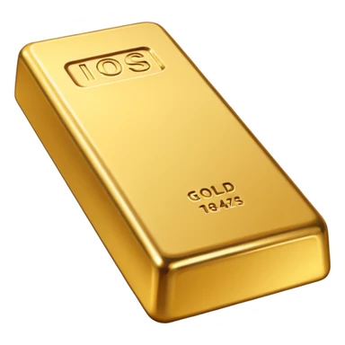 lingot en or sticker