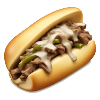 Cheesesteak sticker