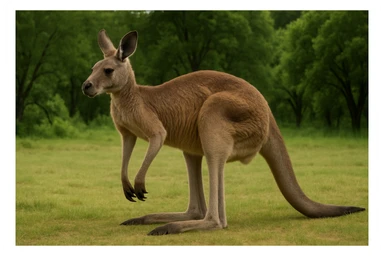Kangaroo sticker