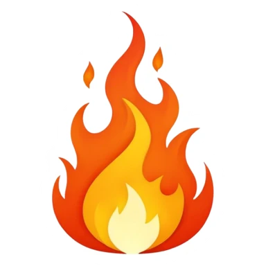 Minimalistic Flame 🔥 sticker
