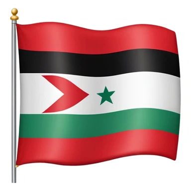 Jordanian flag with the number 79 sticker