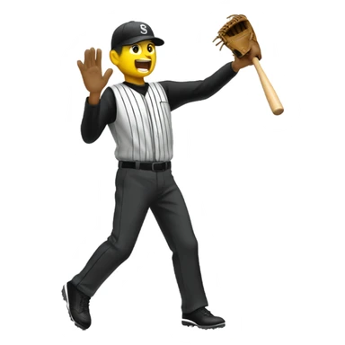 Umpire strike 1 sticker