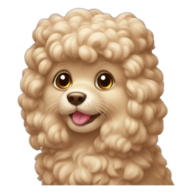 Roux bouclés sticker