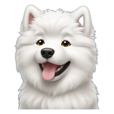 samoyed puppy sticker