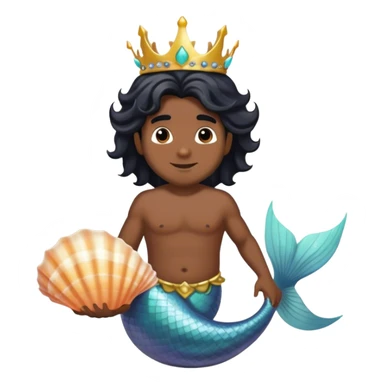 Latino Merman sticker