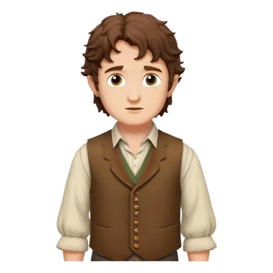 Frodo Baggins from The Lord of the Rings sticker