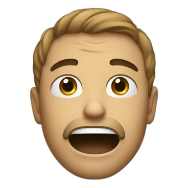 Emoji qui pleure sticker
