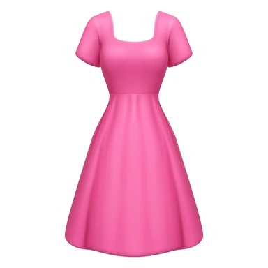 pink dress sticker