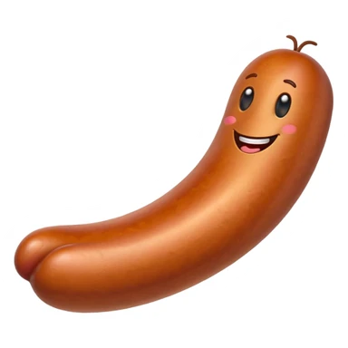 Gülen sosis sticker