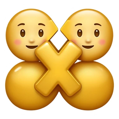 emoji-style glossy icon with two characters: X and S placed side by side forming “XS”, bold rounded font, golden 3D shine, smooth gradients, soft highlights, transparent background

 sticker