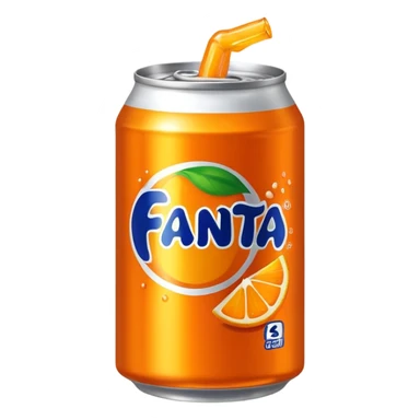fanta tin sticker